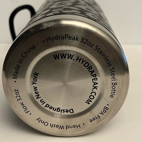 HydraPeak Classics Black Leopard Artisan Wide Mouth Stainless Steel Insulated - Picture 3 of 4